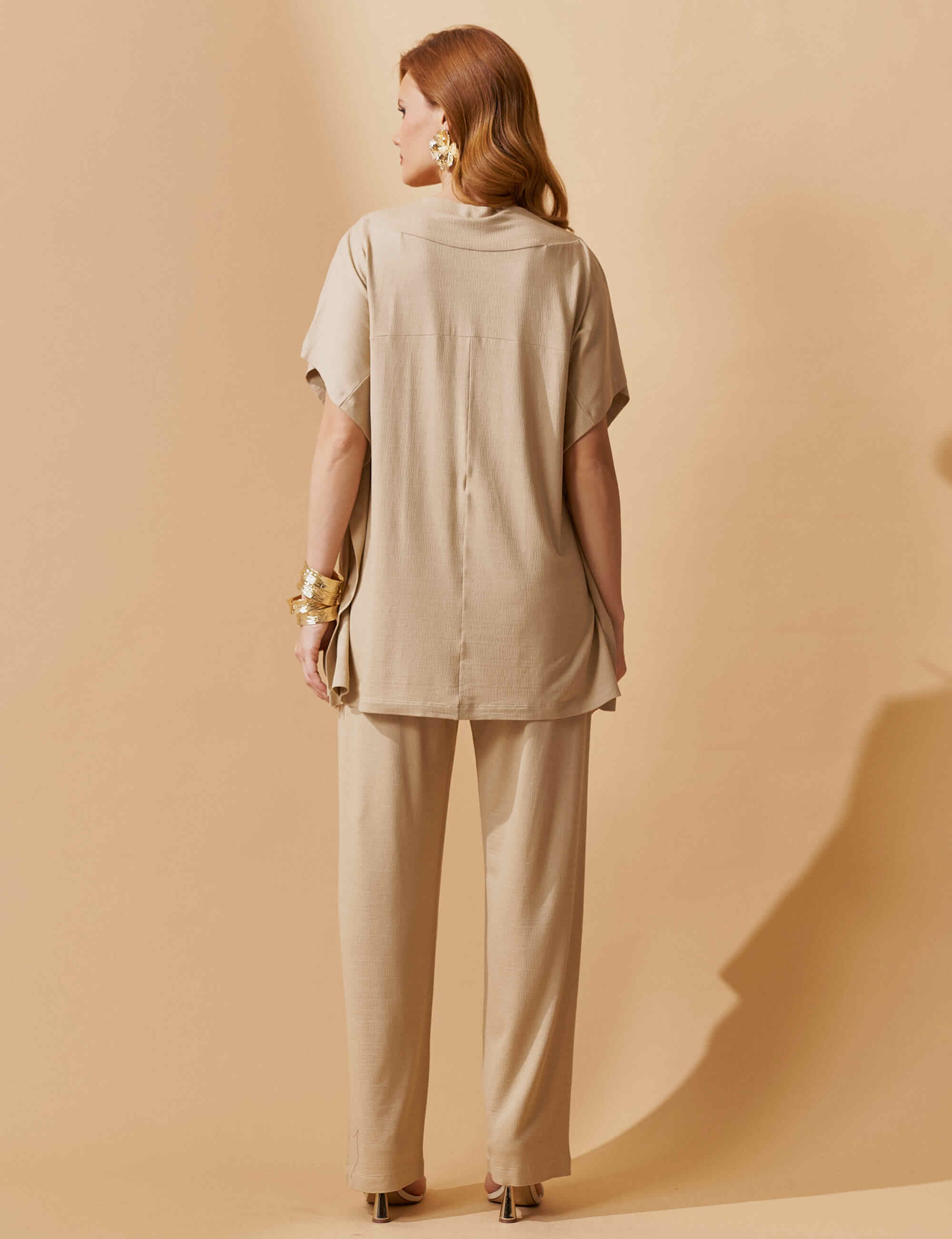 Conjunto Vicenza Glenda Bege MPB