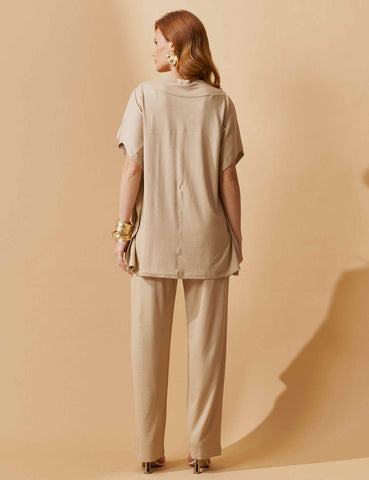 Conjunto Vicenza Glenda Bege MPB