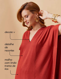 Conjunto Vicenza Glenda Marrom Galápagos