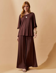 Conjunto Vicenza Gale Marrom Natureza