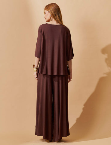 Conjunto Vicenza Gale Marrom Natureza