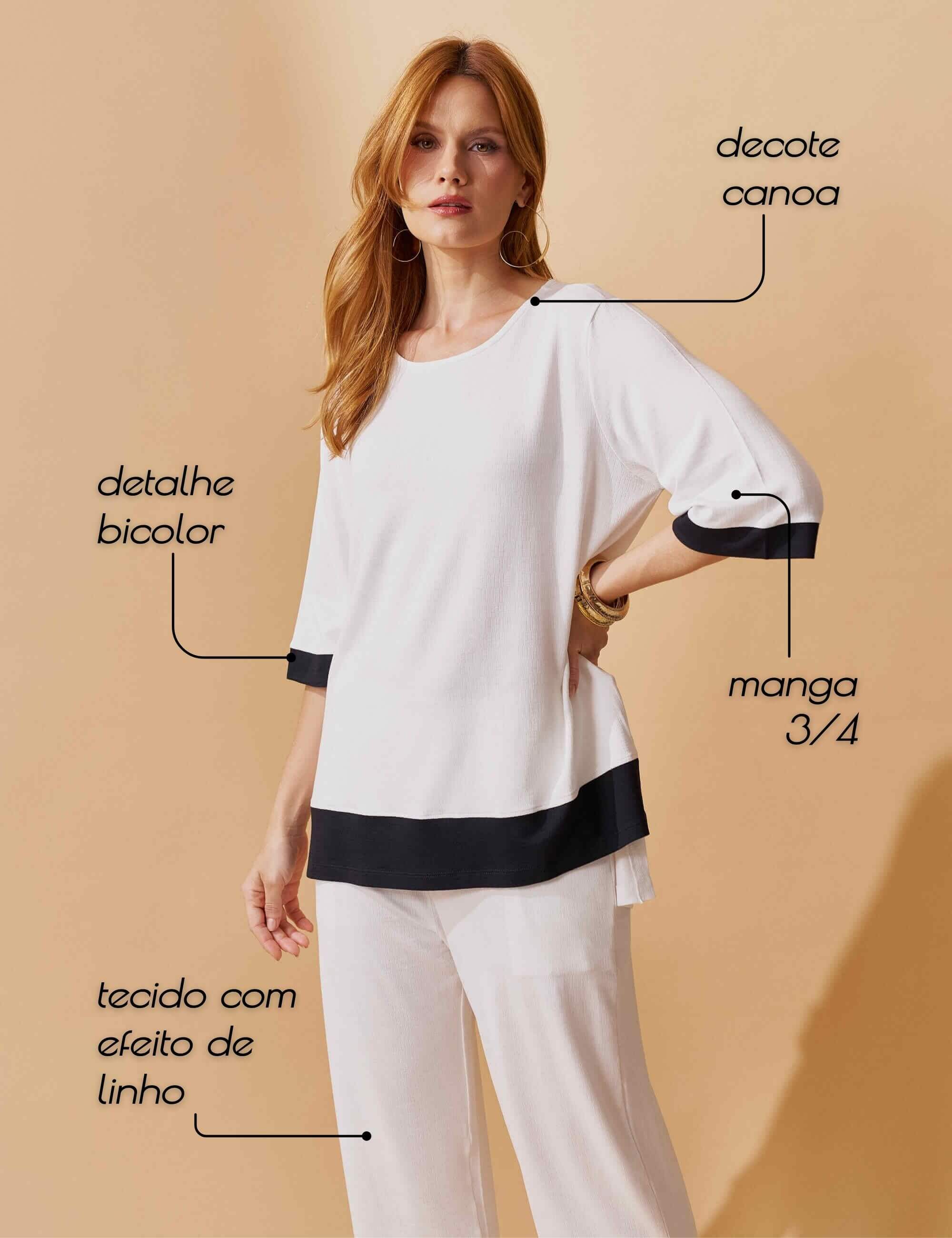 Conjunto Vicenza Gena Off White
