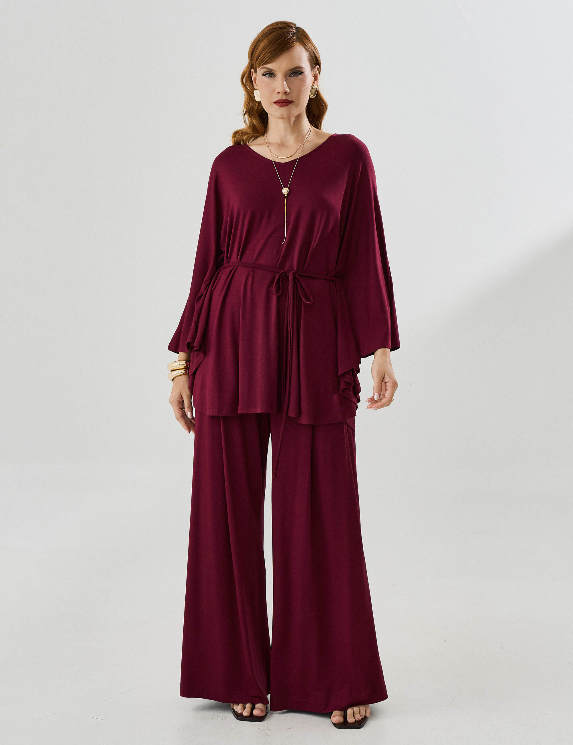 Blusa Moema Bordo
