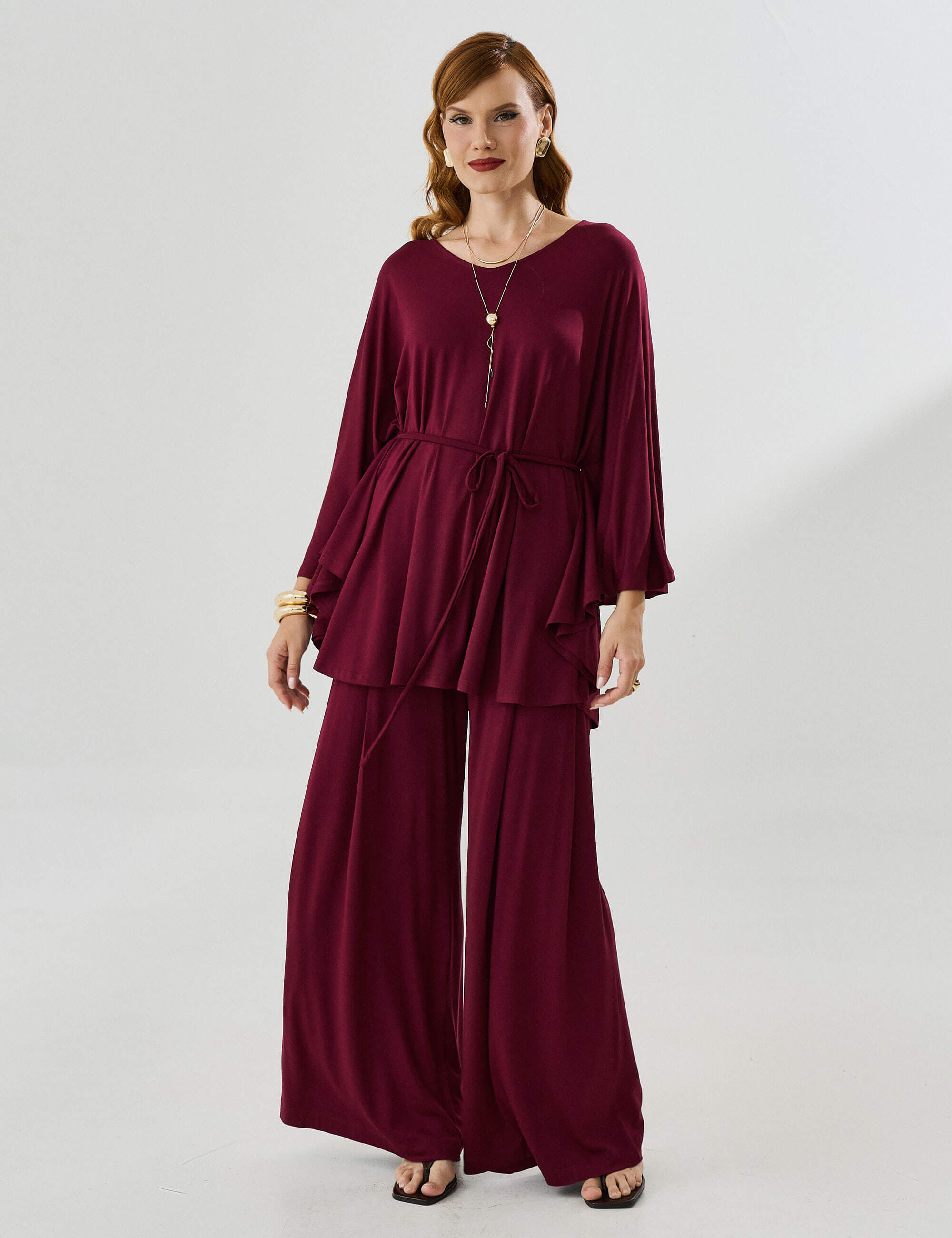Calça Moema Bordo