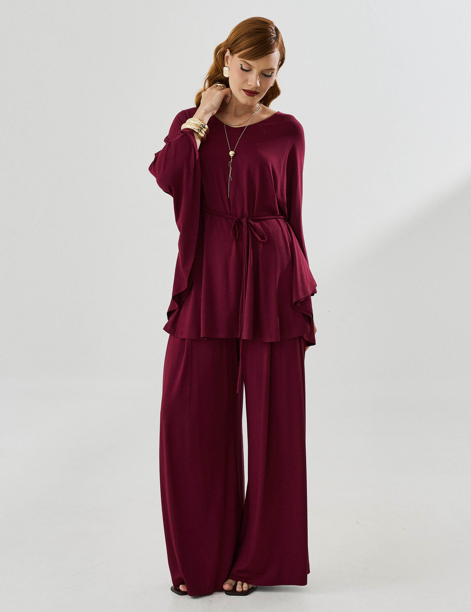 Blusa Moema Bordo