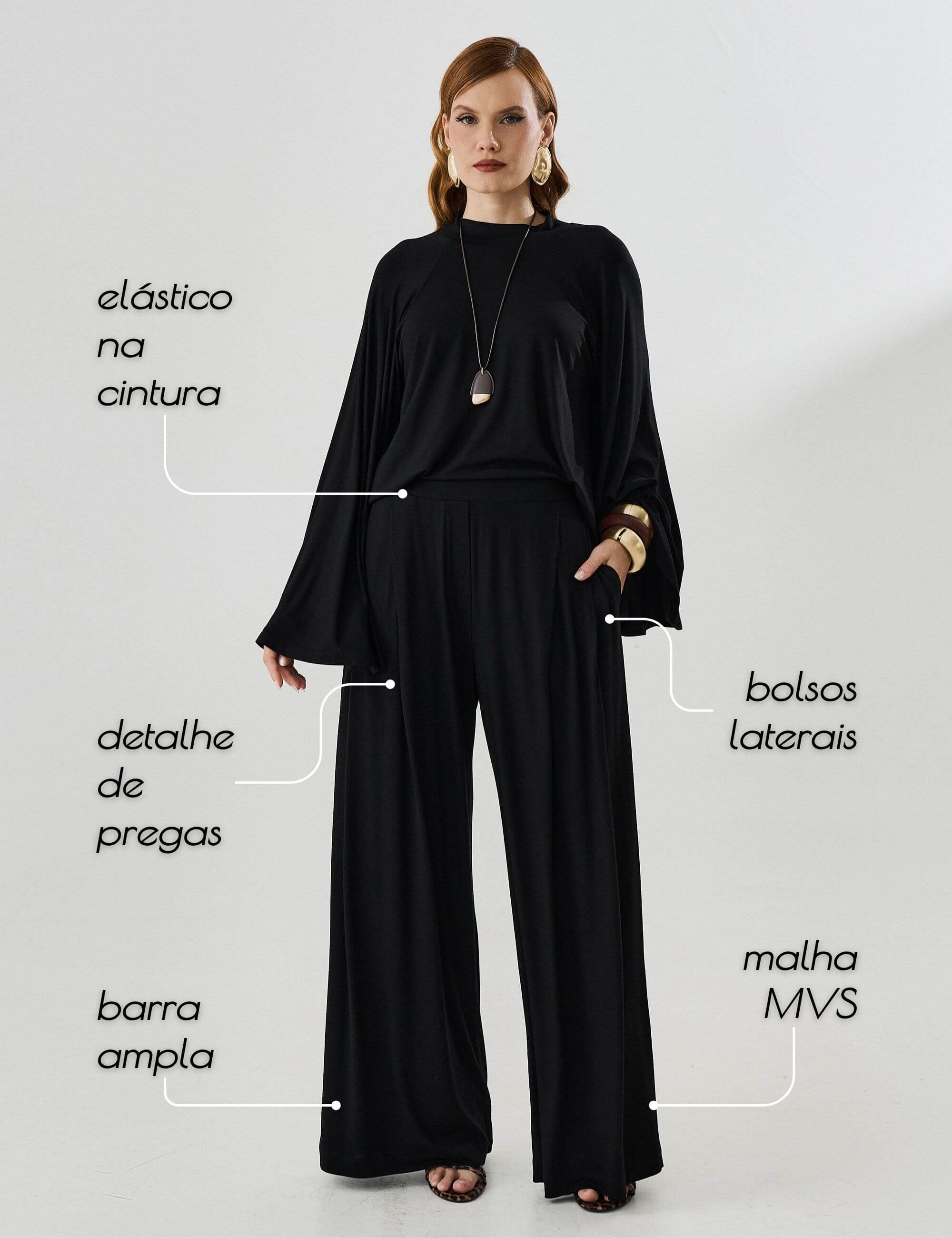 Calça Moema Preto