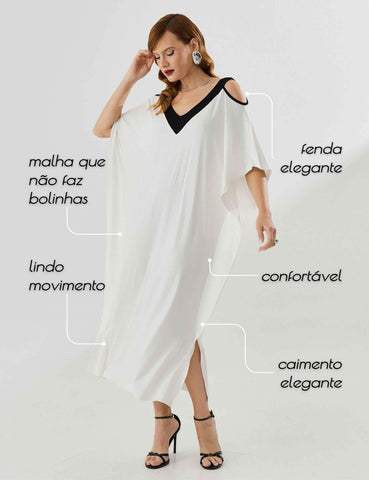 Vestido Mazi Off White