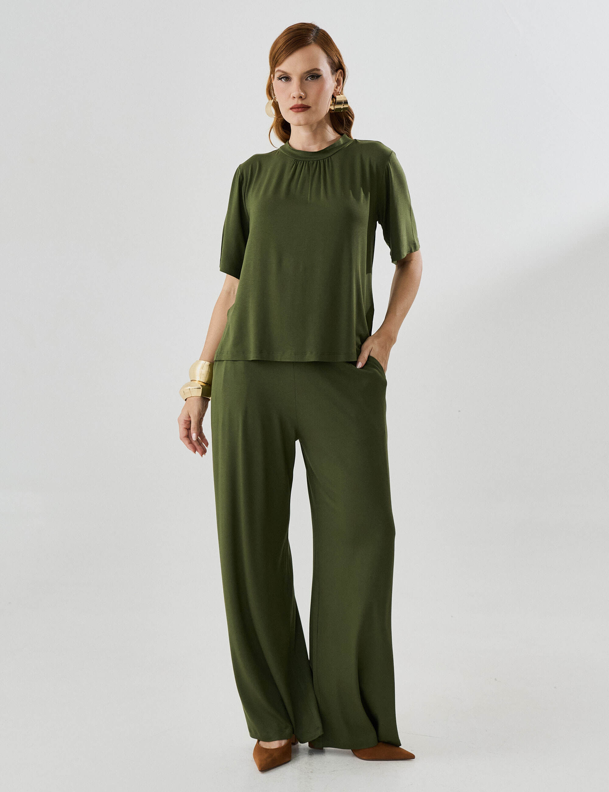 Blusa Magna Verde Country