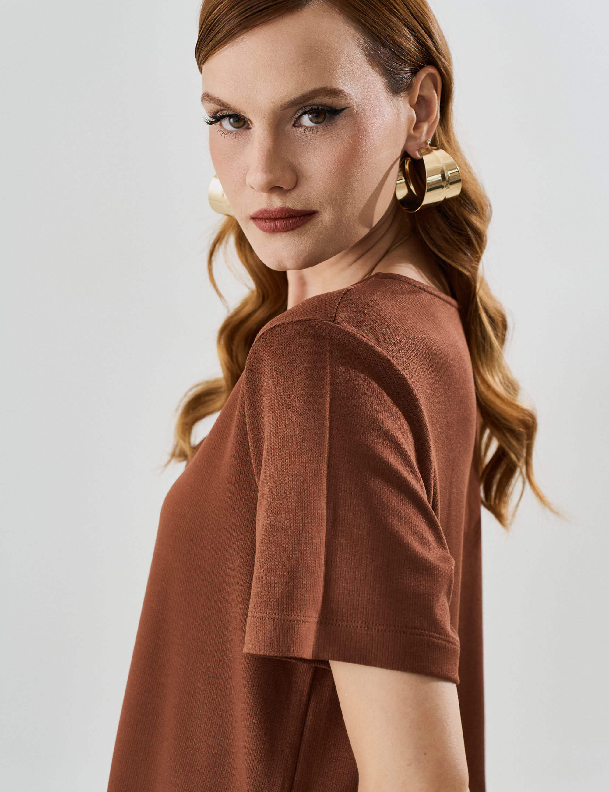 Blusa Copenhagem Maura Marrom Tamara