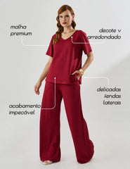 Blusa Copenhagem Maura Vermelho Hip Hop