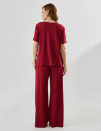 Blusa Copenhagem Maura Vermelho Hip Hop