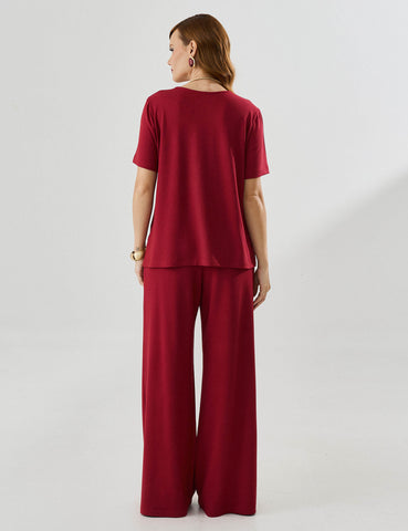 Blusa Copenhagem Maura Vermelho Hip Hop