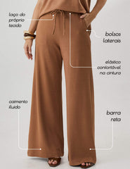 Calça Copenhagem Magali Mocha Mousse