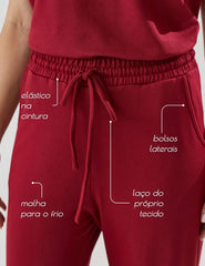 Calça Copenhagem Magali Vermelho Hip Hop