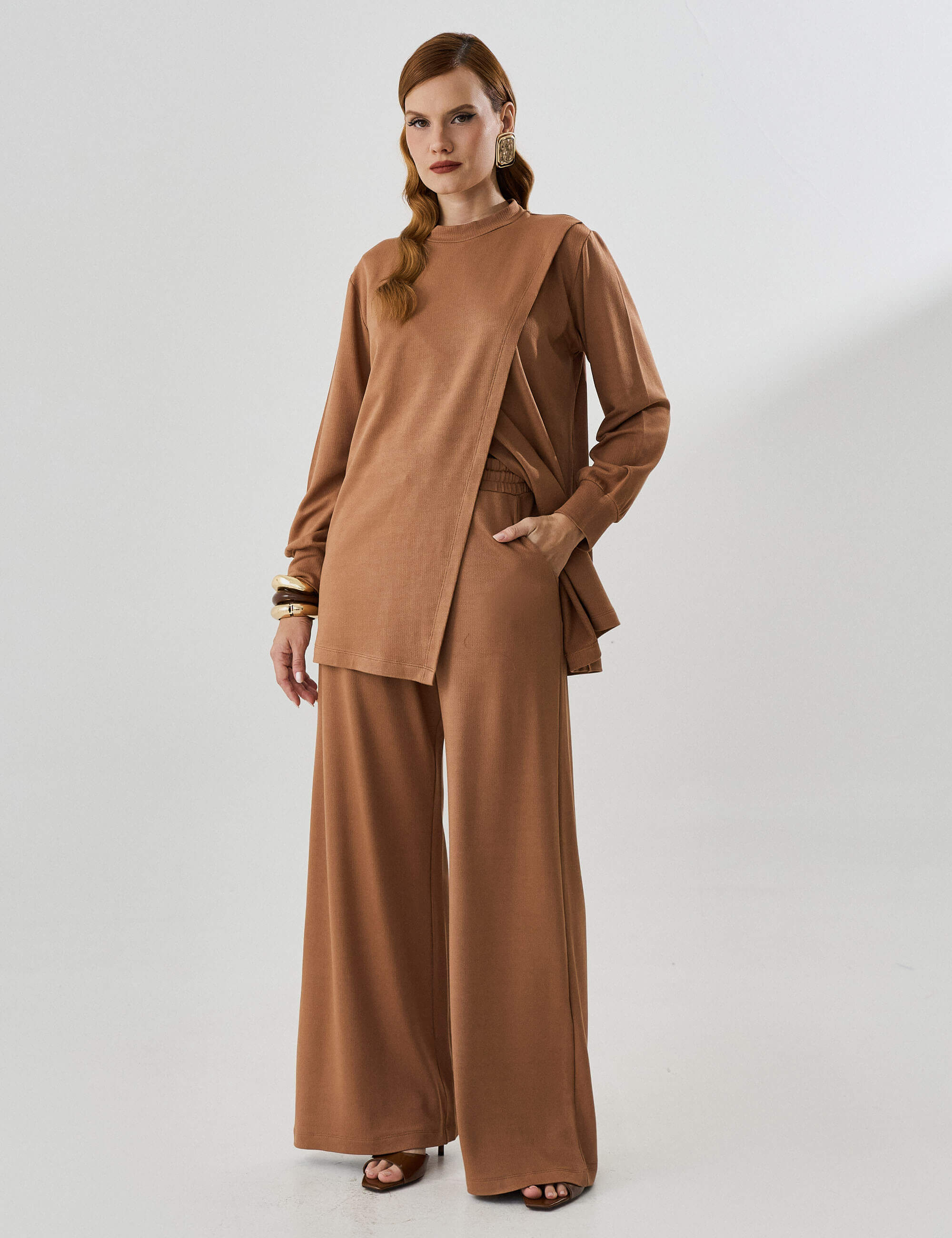 Blusa Copenhagem Meire Mocha Mousse