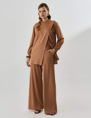 Blusa Copenhagem Meire Mocha Mousse