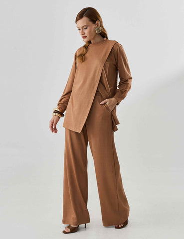 Blusa Copenhagem Meire Mocha Mousse