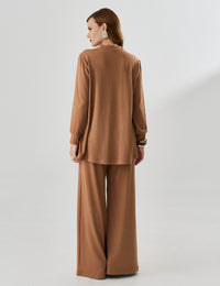 Blusa Copenhagem Meire Mocha Mousse