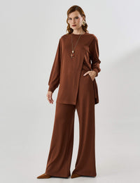 Blusa Copenhagem Meire Marrom Tamara