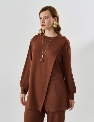 Blusa Copenhagem Meire Marrom Tamara