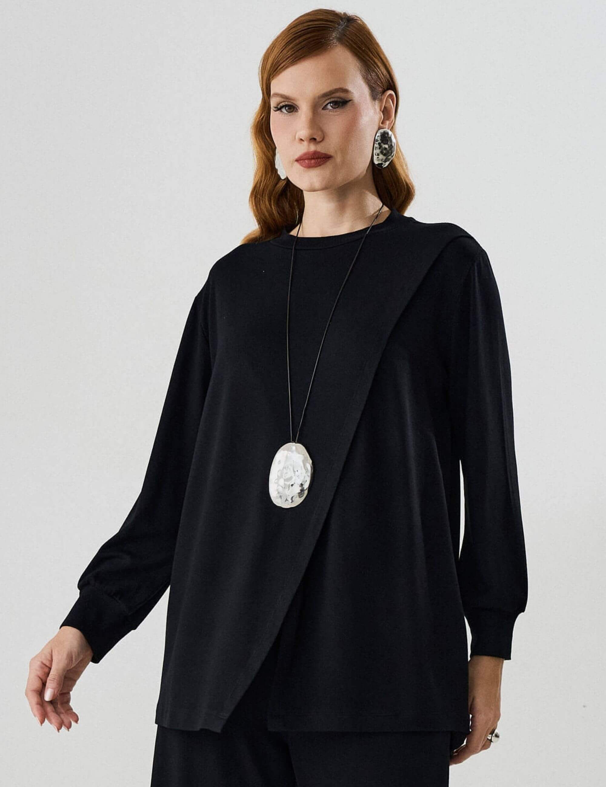 Blusa Copenhagem Meire Preto