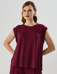 Blusa Vicenza Malu Bordo