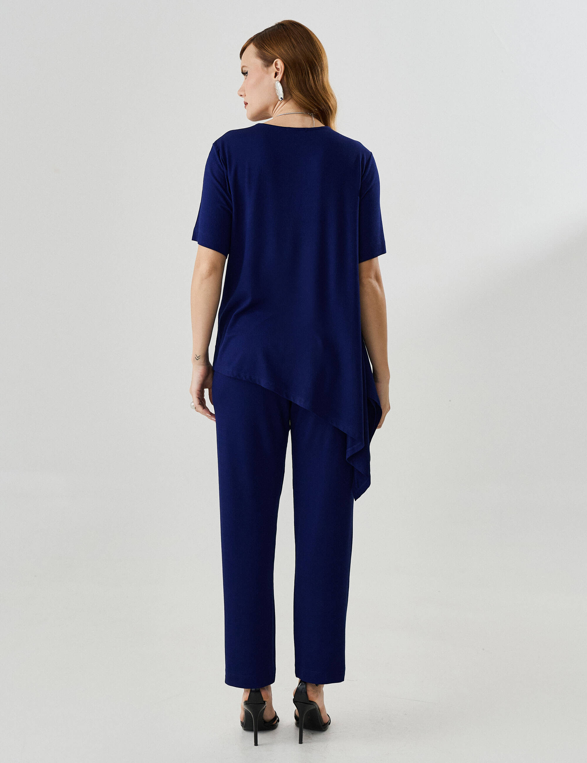 Blusa Vicenza Madalena Azul Profundo