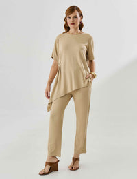 Blusa Vicenza Madalena Bege MPB