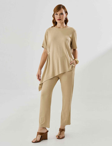 Blusa Vicenza Madalena Bege MPB
