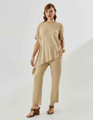 Blusa Vicenza Madalena Bege MPB