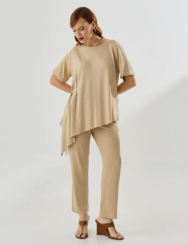 Blusa Vicenza Madalena Bege MPB