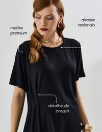 Blusa Vicenza Madalena Preto