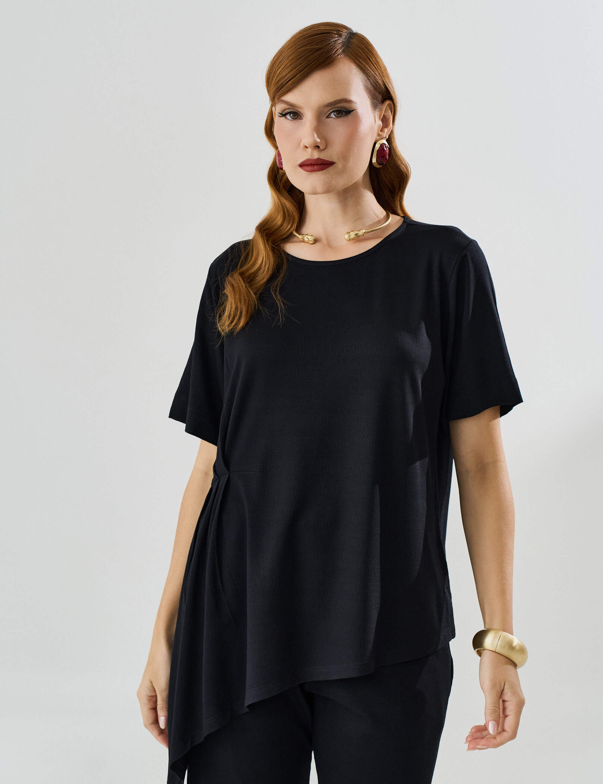 Blusa Vicenza Madalena Preto