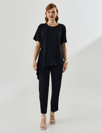 Blusa Vicenza Madalena Preto