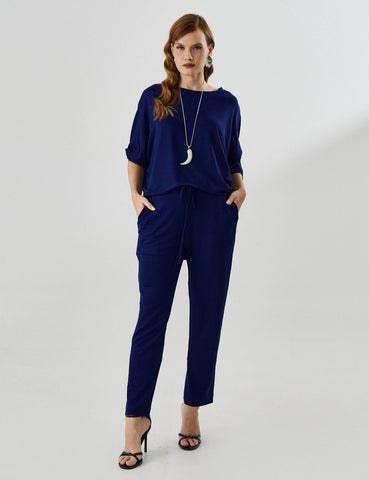 Calça Vicenza Madalena Azul Profundo