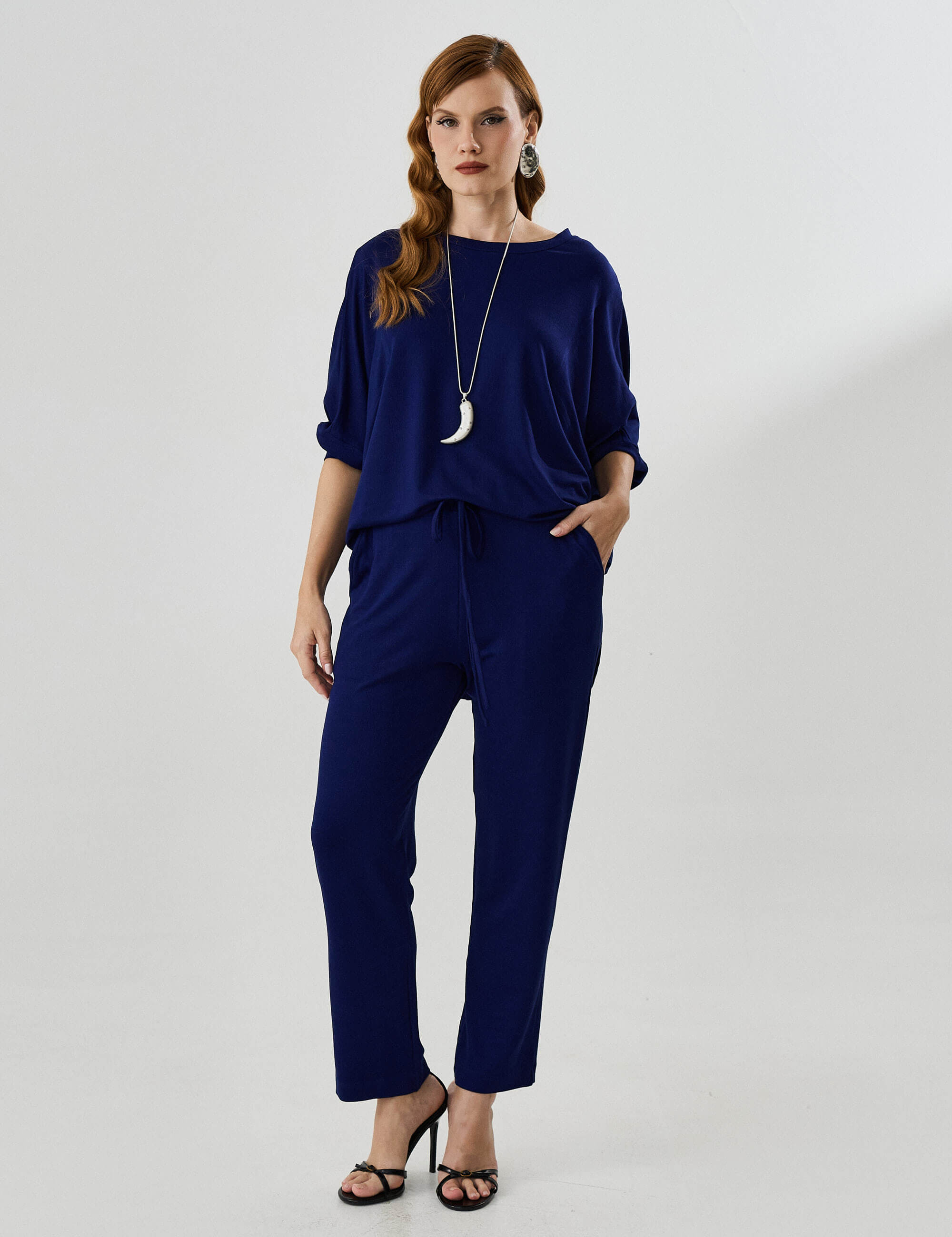 Calça Vicenza Madalena Azul Profundo