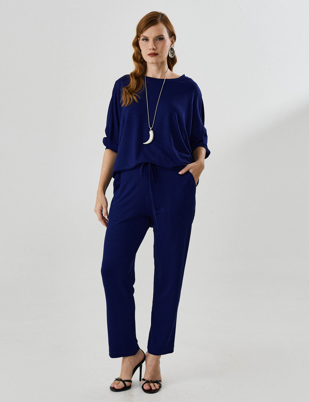 Calça Vicenza Madalena Azul Profundo