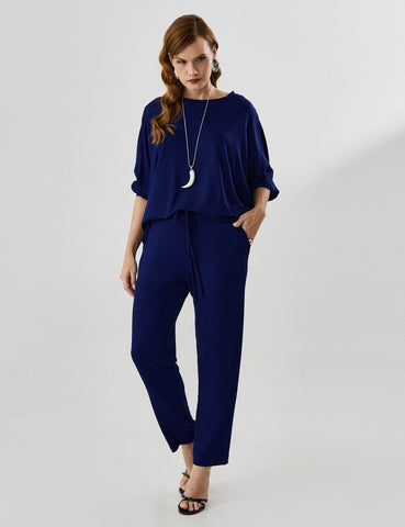 Calça Vicenza Madalena Azul Profundo