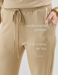 Calça Vicenza Madalena Bege MPB