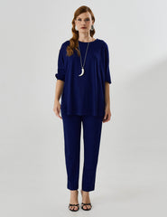 Blusa Vicenza Maia Azul Profundo