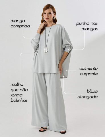 Blusa Vicenza Maia Gelo