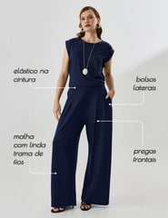 Calça Vicenza Monica Azul Marinho