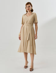 Vestido Marbella Marcela Bege MPB