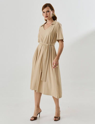 Vestido Marbella Marcela Bege MPB