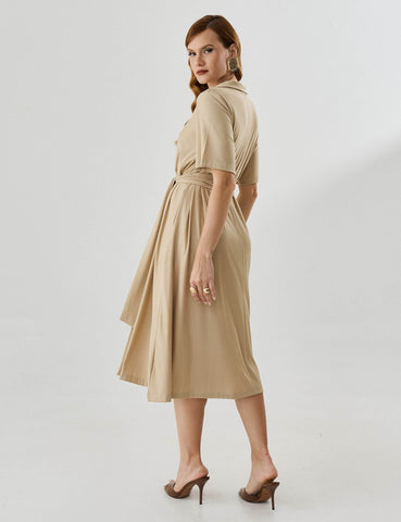 Vestido Marbella Marcela Bege MPB