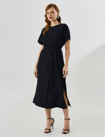 Vestido Marbella Marina Preto