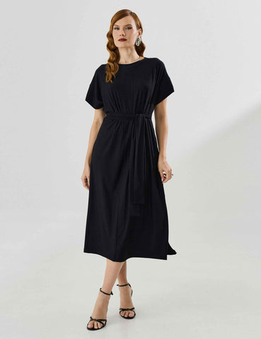 Vestido Marbella Marina Preto