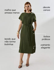 Vestido Marbella Marina Verde Country