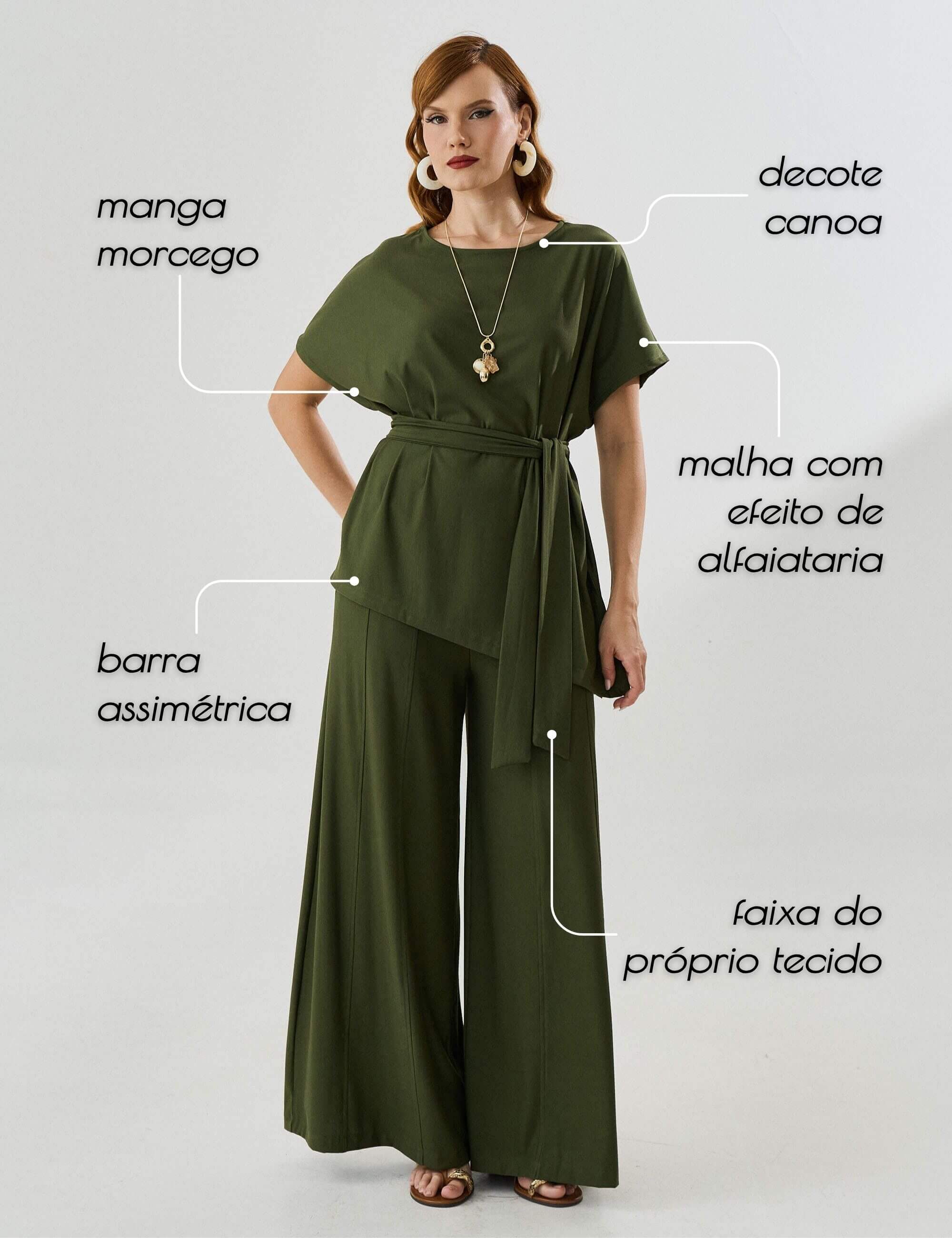 Blusa Marbella Madu Verde Country