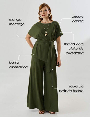 Blusa Marbella Madu Verde Country